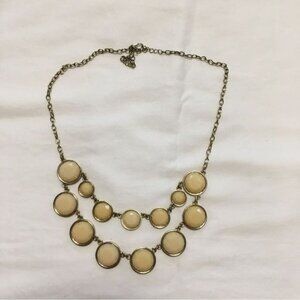 Vintage Double Strand Necklace Costume